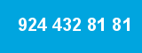 924 432 81 81 924 432 81 81